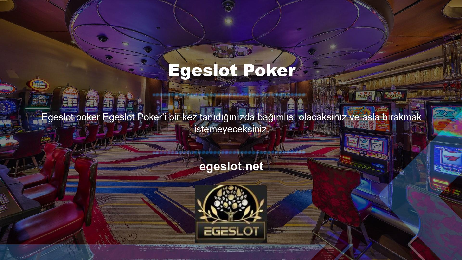 Egeslot, oyunu seven ve büyük kazanma şansı yakalayanlar için harika bonuslar sunuyor