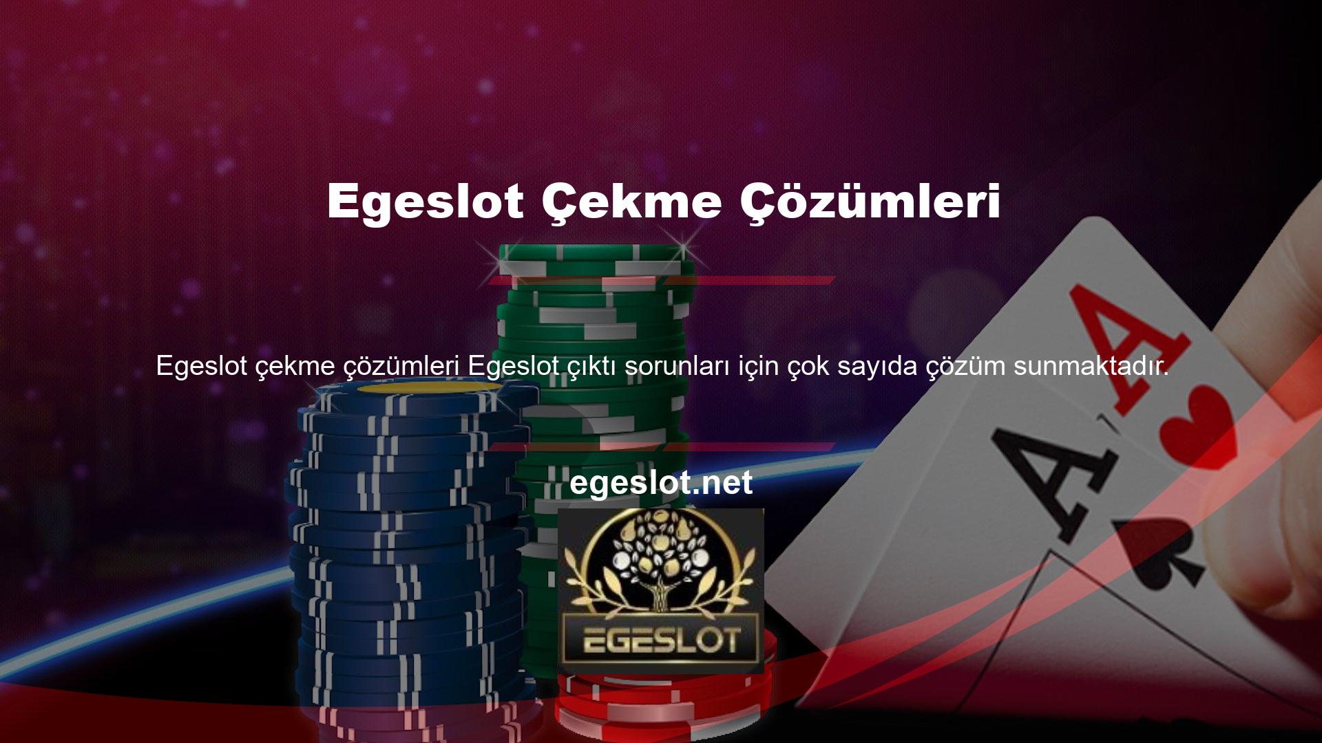 Bu konuda en önemli ayrıntı olan hıza bahis yapan Egeslot dünyanın en iyi sitelerinde bile benzersiz bir hız sunarak bu sorunlarla ilgilenen bahisçilerin kalplerini kazanmayı başardı