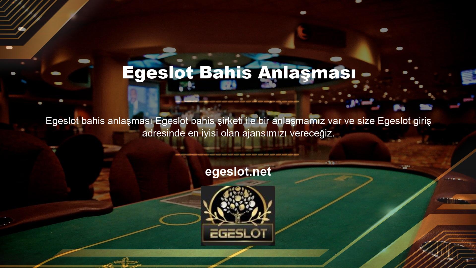 Markamız, bonuslar ve mevduat yöntemlerimiz hakkında daha fazla bilgi edinmek istiyorsanız, makaleleri Egeslot ana sayfamızdaki okuyabilirsiniz